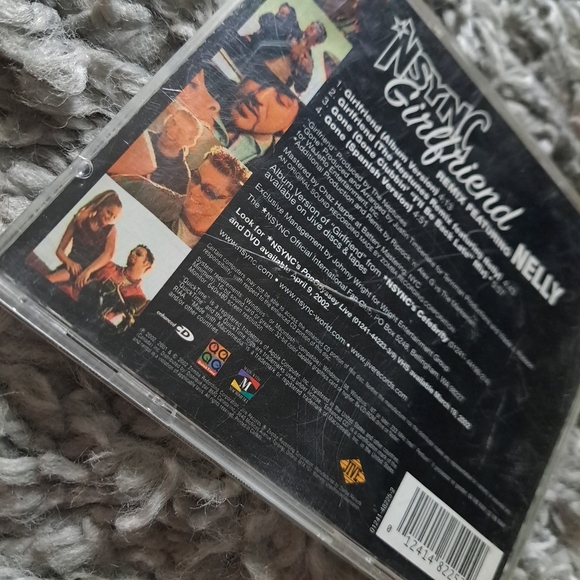 *NSYNC Girlfriend Remix CD *case damaged* untested - Picture 5 of 8
